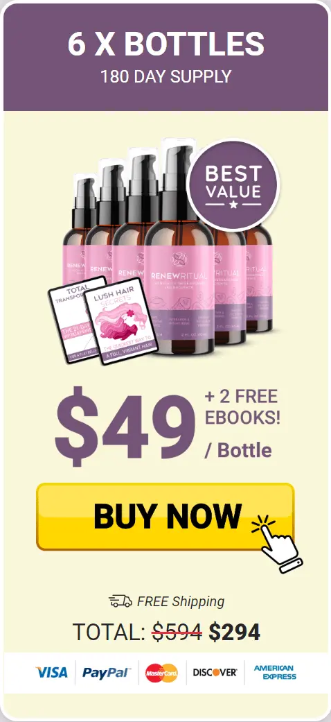 Renewritual buy 6 Bottle